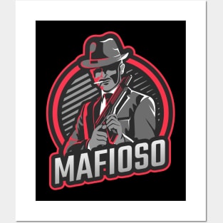 Mafioso Mobster Posters and Art